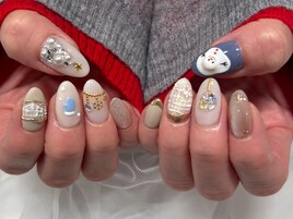 クリスマス　ツイード　パラ
