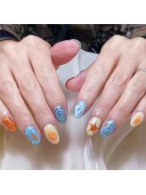 ダイアモンドネイルスタジオ 新宿店(Diamond Nail Studio)/自爪ゴ-ジャス定額コース