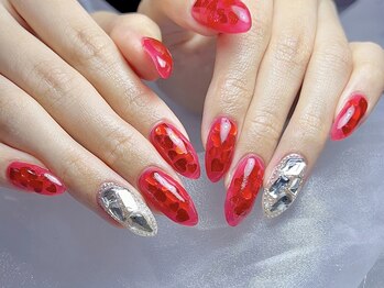 ハートホロ埋め込み