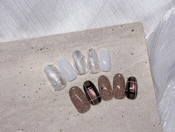 ネイルアンドアイラッシュサロン レア 錦糸町店(Lea)/定額アートコース ¥7800