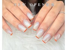 ビー 茨木(be)/マーブルネイルオフィスネイル