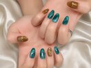 ニュアンス　マグネット　ネイル