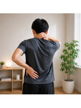 ファインベース(FINE base)の写真/男性施術者によるメンズ向けケアも充実◎身体の硬さに合わせた施術でガチガチの身体にアプローチ♪