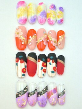 フォア ネイル(FOI NAIL)/成人式ネイル