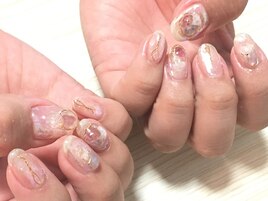 selectK12月天然石とワイヤー