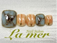 ラメール(La mer)/★フット定額ネイル★ ￥7700