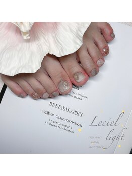 ルシエル(LeCiel)/フット持ち込みネイル