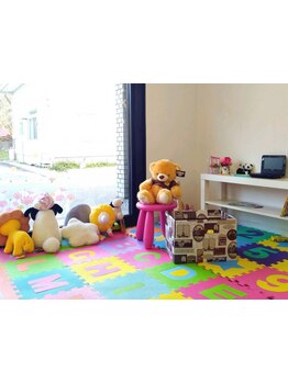 お子様同伴OKのサロン