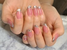 サロンドフェイス(Salon de Faith)/【ジェル/ガラスフレンチ】