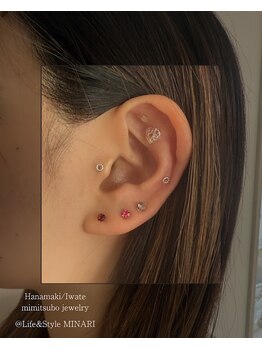 ミナリ(MINARI)/人気の耳ツボジュエリー