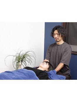 ヘッドスパで癒されたい