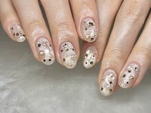 アンプルテ オモテサンドウ(amPURTE omotesando)/大人キラキラネイル♪