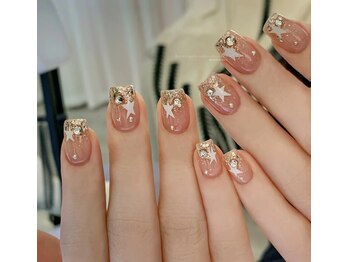 スノウ 高田馬場(snow)/自爪10本持ち込みデザイン