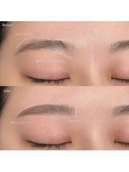 サニーラッシュ 半田店(Sunny Lash)の写真/あなたの骨格に合わせた【美眉スタイリング】で眉を整えて一気に垢抜け★コンプレックスを解消して印象UP！