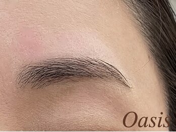 オアシス(Oasis)の写真/眉を整えて、もっと好印象に◎初めての方にもおすすめ♪