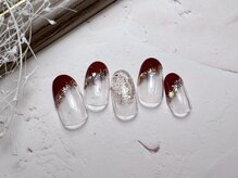 プティリボン 武蔵小金井店(PetitRibbon)/定額Design フレンチ クリア