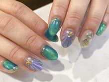 ネイルアルケー(Nail ARCHE)/マーメイドネイル
