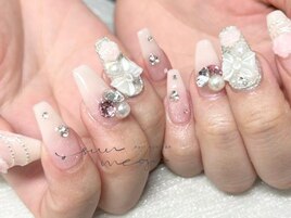 ピンクワンホンネイル