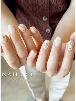 ネイルズキュー(NAILS CUE)/トレンドニュアンスデザイン