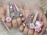 No.13【スカルプ1.5枚付け】アート付け放題　¥17300