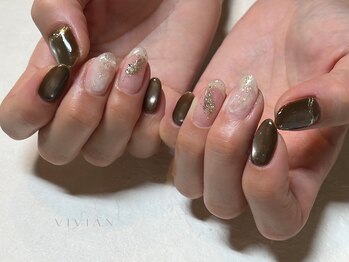 ヴィヴィアン ネイル(Vivian nail)/シンプル ニュアンス マグ