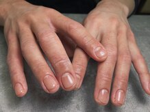 オムネイル 渋谷(HOMME NAIL)/クリアジェル ¥4.400