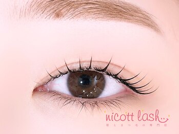 ニコットラッシュ 難波店(nicott lash)の写真/［難波/まつげパーマ/眉毛/マツエク］全国40店舗展開中の人気実力店！豊富なデザインで目元プロデュース☆