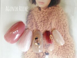 【ニュアンスネイル】