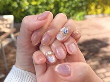 アニーネイル 表参道(Annie nail)/マグネットorミラー＋パーツ