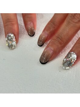 ネイルスミス 高松店(Nailsmith)/ビジュー埋め尽くし