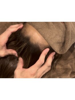 ヘッドスパで癒されたい