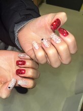 ワッツ ユア ネイルストーリー(What’s your nail story?)/ハートフラッシュネイル