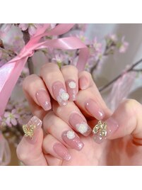 薔薇ネイル