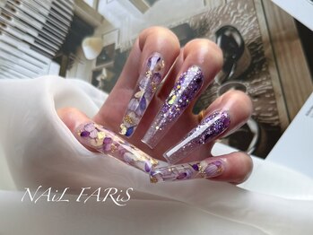 ネイルファリス(NAiL FARiS)/埋め込み☆ドライフラワー