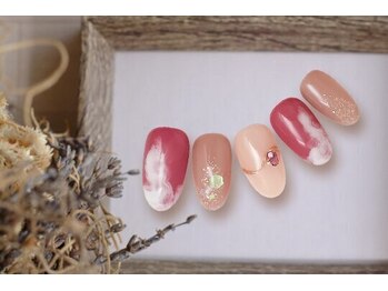 FASTNAIL松戸駅西口店【パラジェル/ジェルネイル専門/定額/マグネット/フットネイル】/ラメグラ シルバー 【11895】