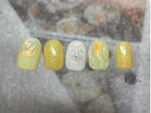 アイネイルズ 横浜EAST店(I-nails)/イエローぷっくりネイル