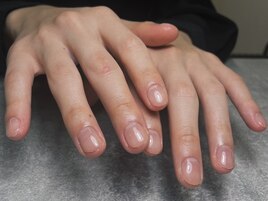 クリアジェルネイル ¥4.400