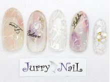 ジュリーネイル 所沢店/フラワーラインネイル