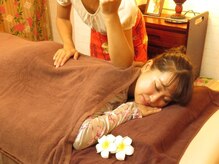 ハワイアンフォレストSpa 大宮店/衣服の上のボディケアもあります