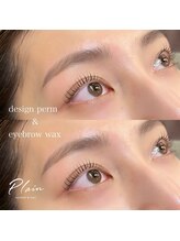 プレーン 恵比寿(Plain)/眉毛Wax＋まつげパーマ