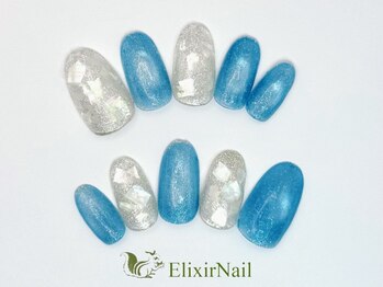エリクサーネイル 神田(Elixir Nail)/シンプル / クーポン使用