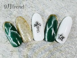 大理石ネイル