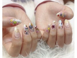 たまごっちネイル/平成ネイル