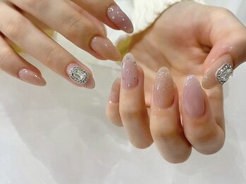 シ ベル 梅田茶屋町店 ネイル(Ci belle)の写真/マグネット、ニュアンス等々が入ったサンプルからデザインが選べる♪パラジェル/フィルイン対応サロン*