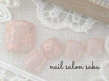 サク(saku)/フット定額ネイル/桜