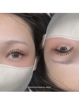 アンドアイ(and_eye)の写真/【マツエクでお目元にボリュームを◎】徹底したカウンセリング×幅広いデザインで理想をカタチに♪