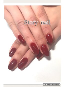 ワンカラーネイル♪