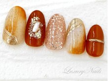 ラグジュアリーネイルズ カワグチ(Luxury Nails Kawaguchi)/ミラーネイル*