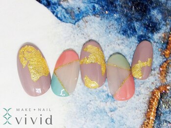 メイクプラスネイル ヴィヴィッド(MAKE+NAIL vivid)/◆和装ネイル◆