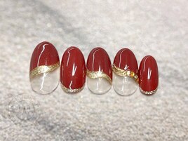 ボルドーななめフレンチ